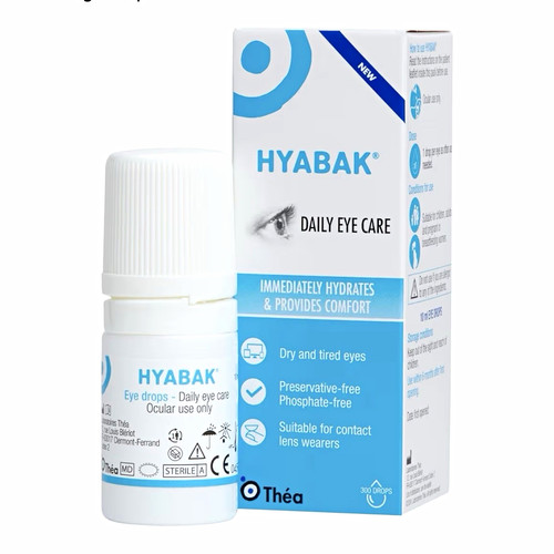 Hyabak daily eye care - eye,