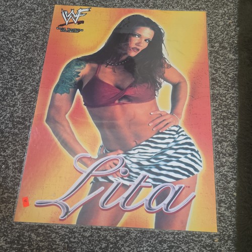 Wwf lita laminated - lita,