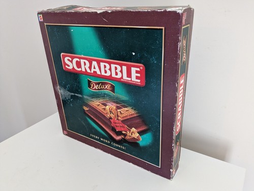 Scrabble deluxe edition - scrabble,