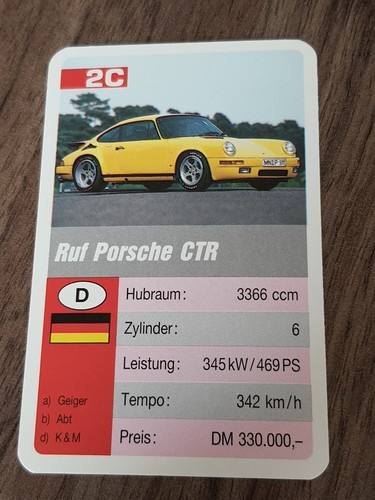 Porsche ruf ctr - ctr,