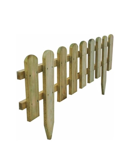 Natural wood picket - natural,