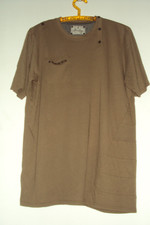 Elvis Jesus T-Shirt Brown Size