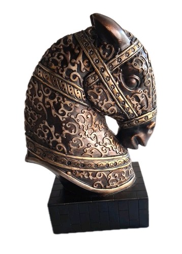 Vintage ornated horse - vintage,