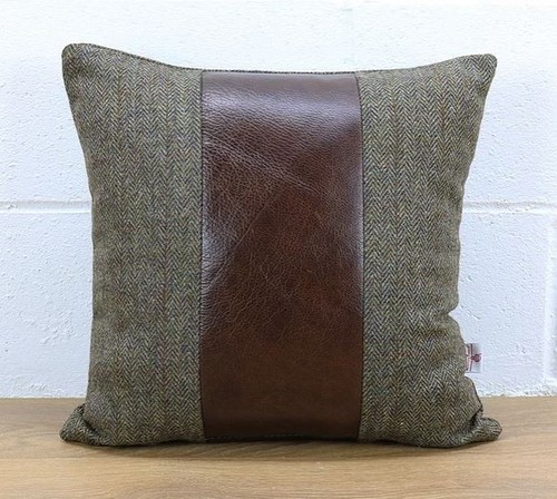 Harris tweed and leather - harris,