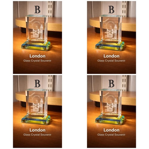 London glass crystal - crystal, souvenir