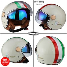 Motorcycle Scooter Open Face