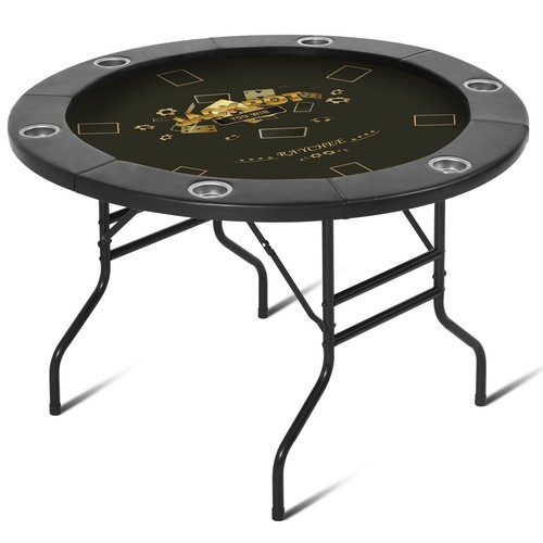 Round poker table player - poker,