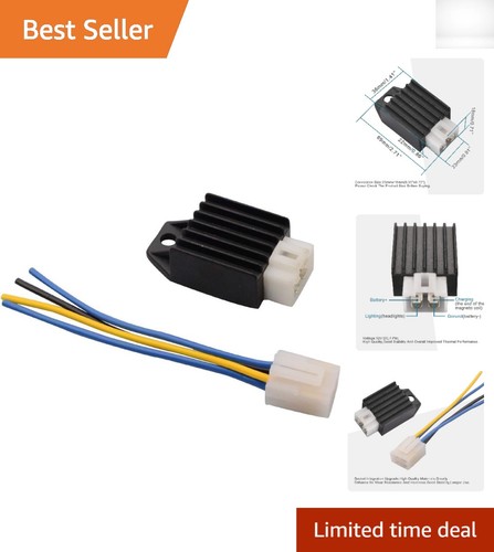 Pin 12v voltage - 4-pin, regulator