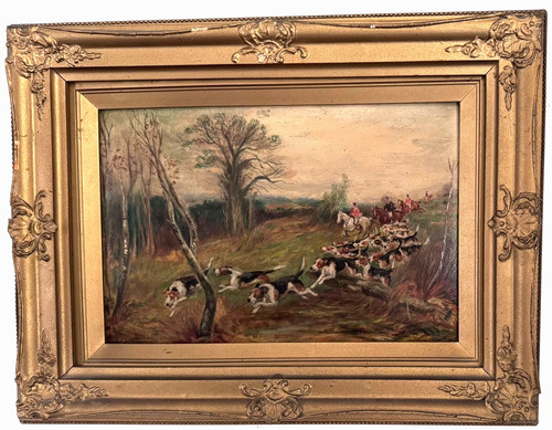 Antique 19thc oil - antique,