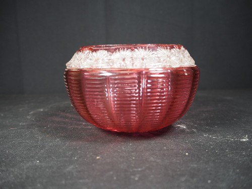Antique glass bowl liner - glass,