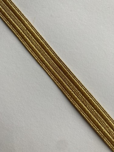 12mm gold naval braid - gold,