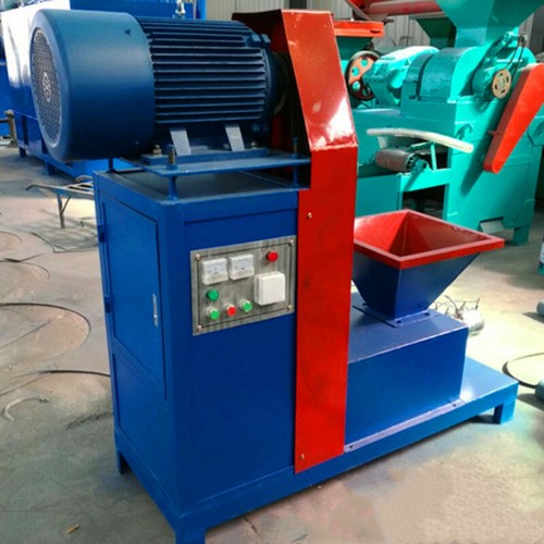 Charcoal briquetting machine