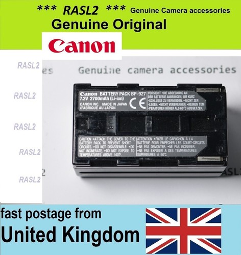 Genuine canon 927 - genuine, 7.2v