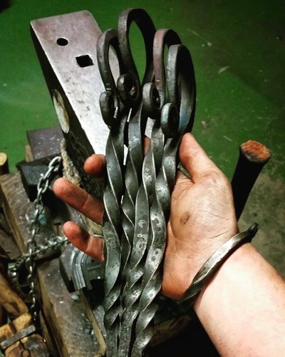 Hand forged viking - forged, tent
