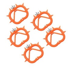 5pcs Calf Weaner Cattle Nose Ring Anti Sucking Easy To Wean Farm Supplies