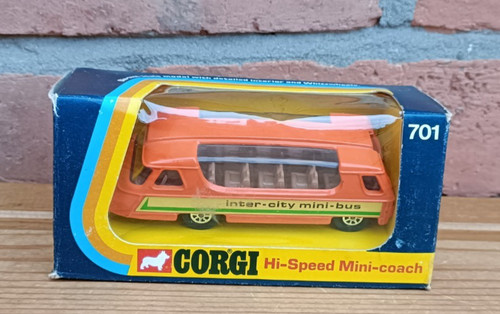 Corgi toys 701 inter - corgi, inter-city