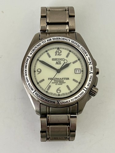 Seiko fieldmaster ags titanium - fieldmaster,