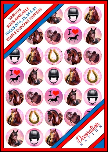 Horse riding pink mix - 35, x