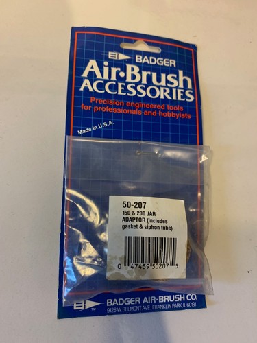 Badger air brush parts jar - badger,