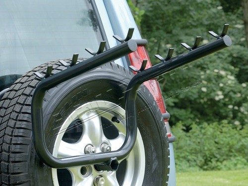 Spare wheel mounted bike - spare,