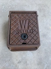 Reclaimed Cast Iron Water Stop Tap Inspection Cover Old Cast Iron Grids