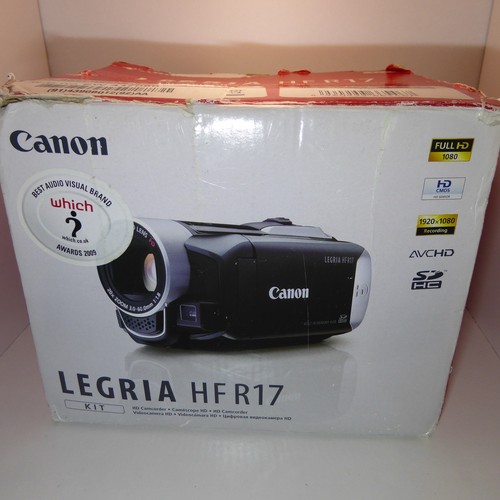 Canon legria r17 - hf, hd