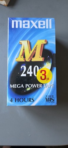 Maxwell 240 mega - mega, vhs