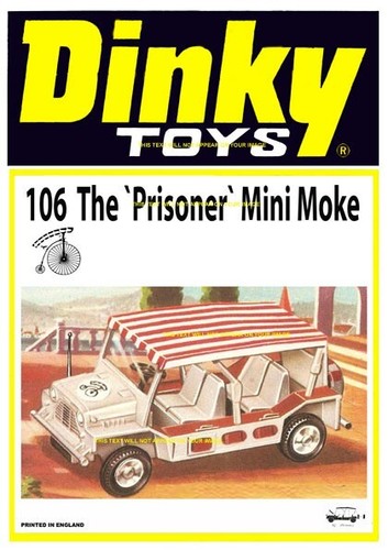 Dinky toys 106 the - no.106, prisoner