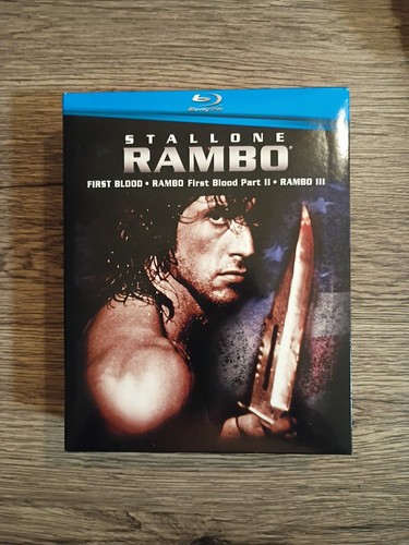 Rambo trilogy blu ray box - trilogy, blu-ray