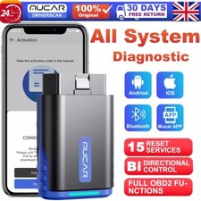 MUCAR DriverScan All Systems OBD2 Scanner Bidirectional Scan Tool Code Reader