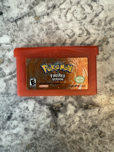 Pokemon fire red - red, (gba)