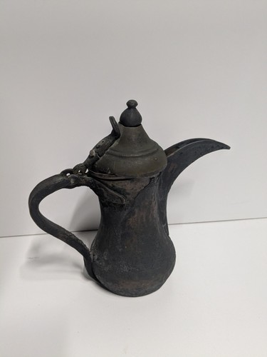 Antique dallah coffee - coffee, pot