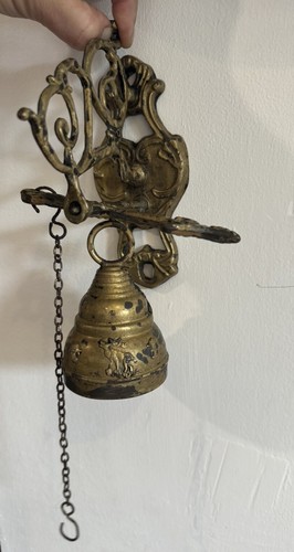 Vintage brass wall - brass, mount
