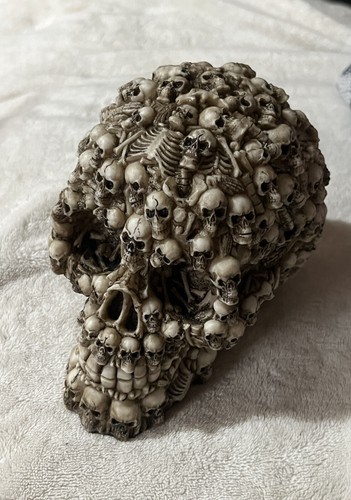 Latex mould gothic skull - mould,