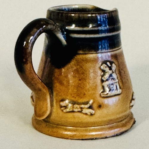 Doulton lambeth miniature salt - doulton,