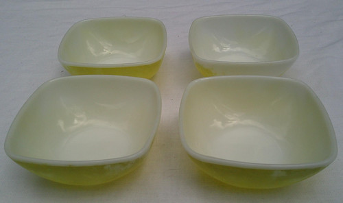 Set vintage pyrex 410 - 4,
