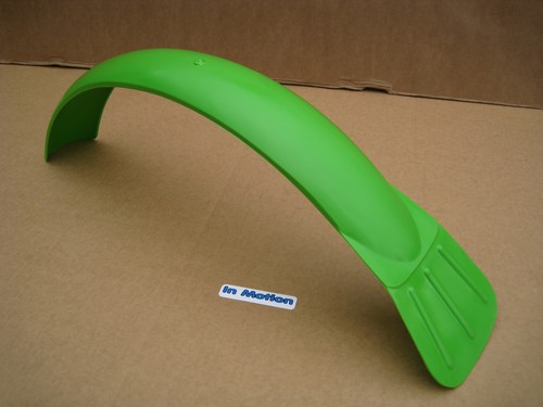 Trials plastic green front - plastic,