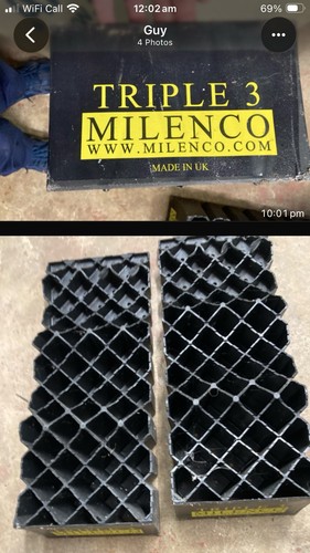 Milenco triple levellers - triple,