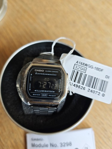 Casio watch a168wgg 1bdf - casio,
