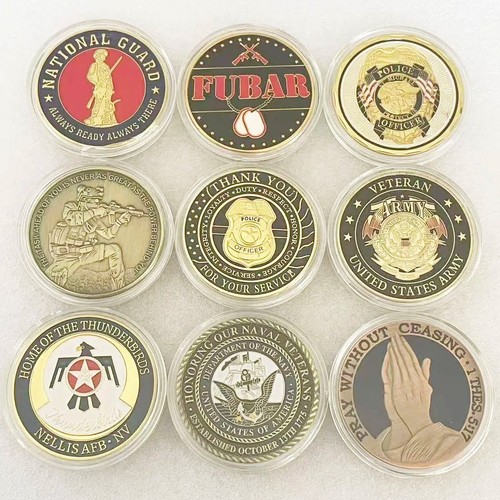 Military challenge coins - us,