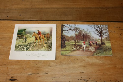 Vintage horse riding - 2, fox