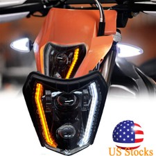 LED Headlight DRL w/ Turn