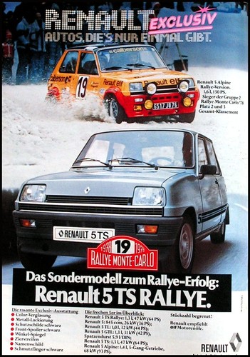 1978 renault and - 5, ts