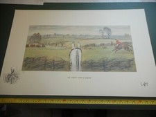 LIMITED EDITION LARGE SNAFFLES PRINT THE FINEST VIEW IN EUROPE BLINDSTAMPED.NEW 