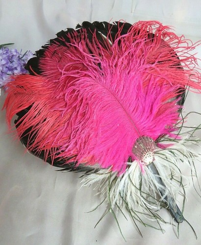 Vintage feather hand - feather,
