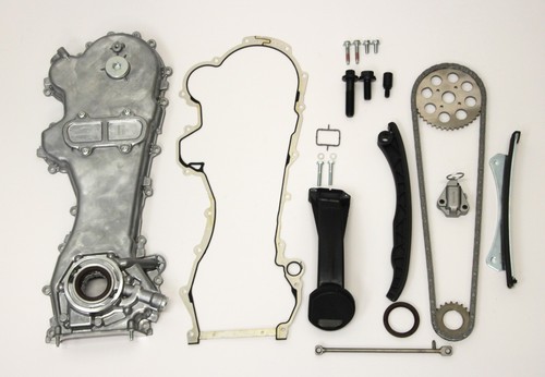 Oil pump timing chain kit - pump,
