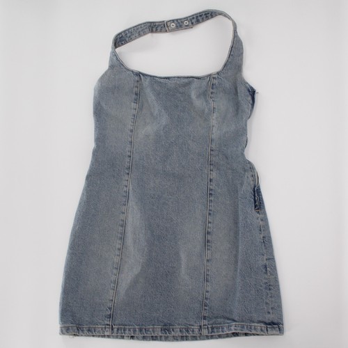 Zara women blue halter neck - women's,