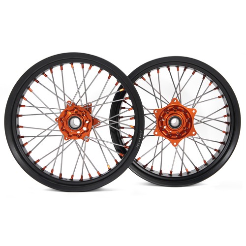 Supermoto wheel set for - 17",