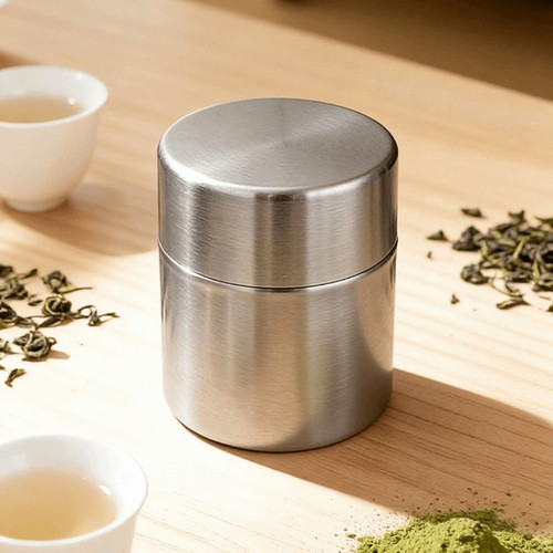 With powder sieve - with, matcha