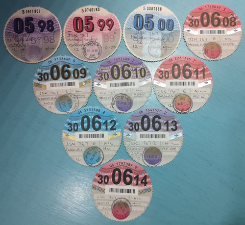 Tax discs 10xoriginals - tax, discs-10xoriginals